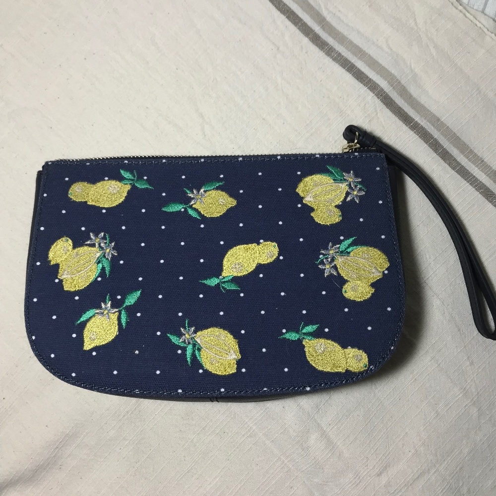Talbots lemon purse